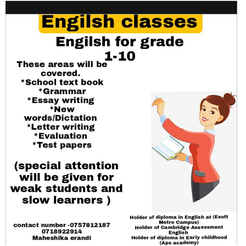 English classes