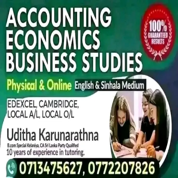 Accounting Economics edexcel cambridge Local AL and OL commerce