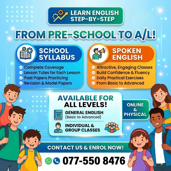 Online English Spoken and Syllabus classes for students