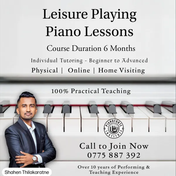 Leisure Playing Piano Classes