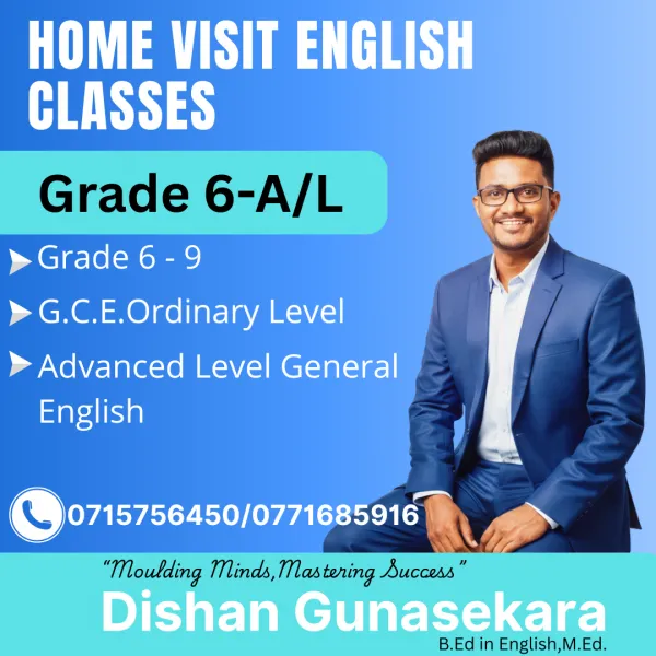English Classes - Home Visit (Grade 1-A/L)