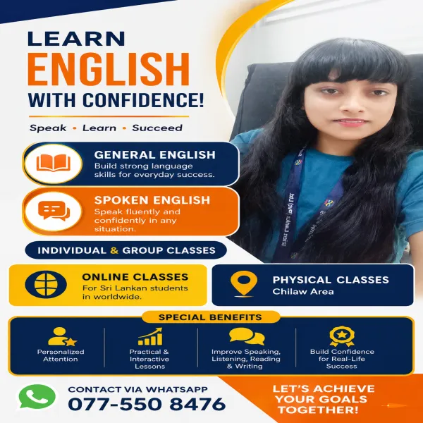 Online and Physical English Spoken and Syllabus classes for students