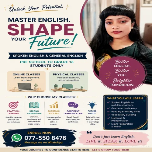 Online and Physical English Spoken and Syllabus classes for