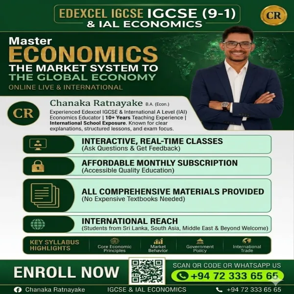 Edexcel IGCSE Economics (9-1)