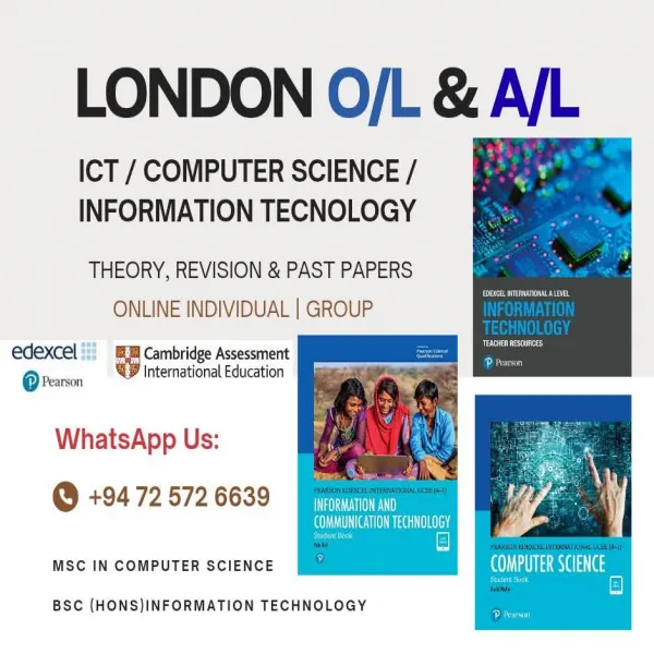 Online Edexcel & Cambridge ICT / IT / Computer Science Class
