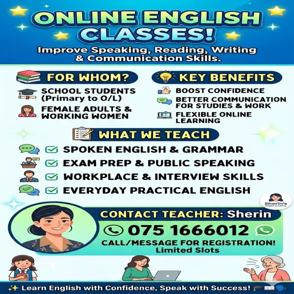 Online Spoken English classes