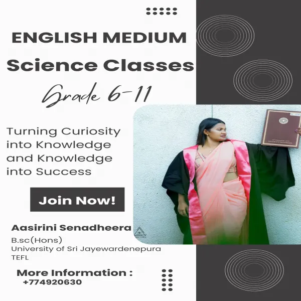 English Medium Science Classes for Grade 6-11 Online/Homevis