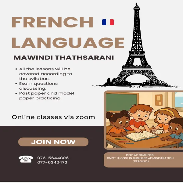 French Classes via Online