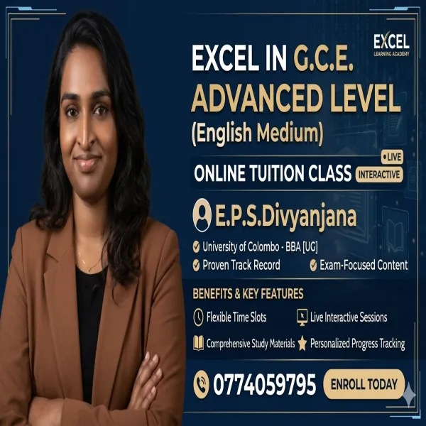 G.C.E. A/L Business Studies English Medium Tution