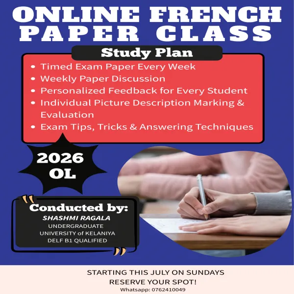 Online French Paper Class