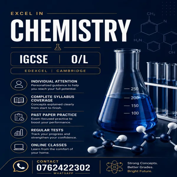 CHEMISTRY CLASSES