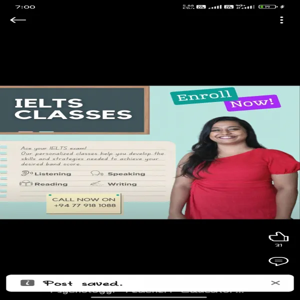 IELTS/PTE