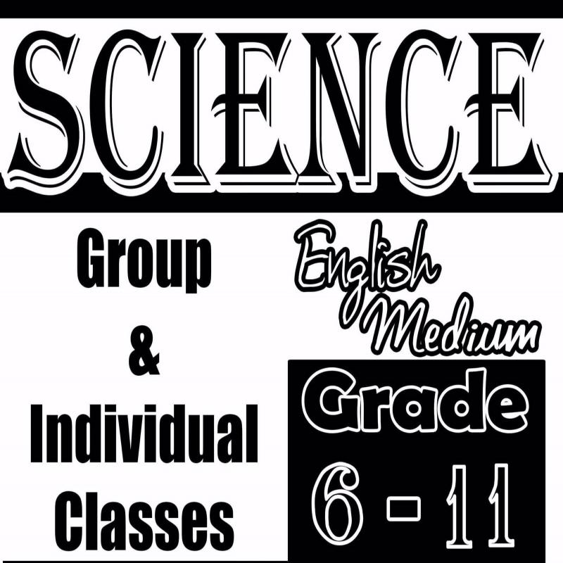 Science classes English medium from 6 to 11