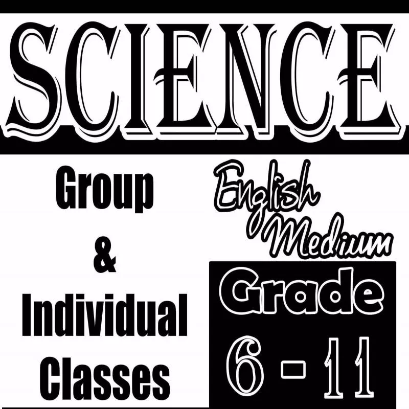 Science classes English medium from 6 to 11
