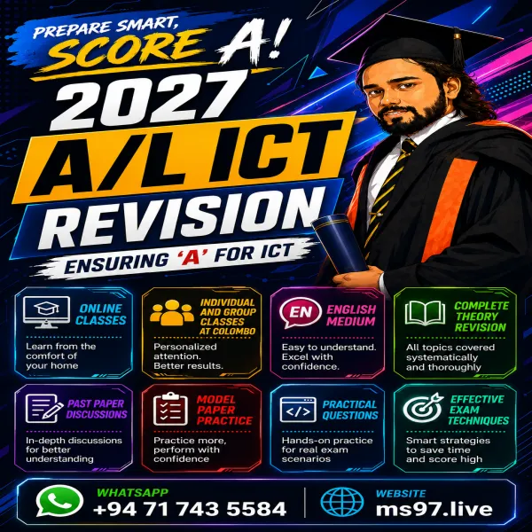 2027 A/L ICT REVISION