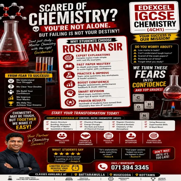 IGCSE Chemistry / Edexcel and Cambridge