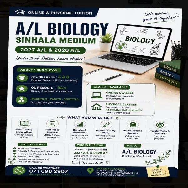 Biology Alevels (Local Syllabus)
