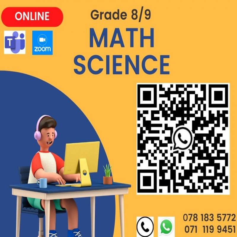 Online Classes (Maths/ Science)