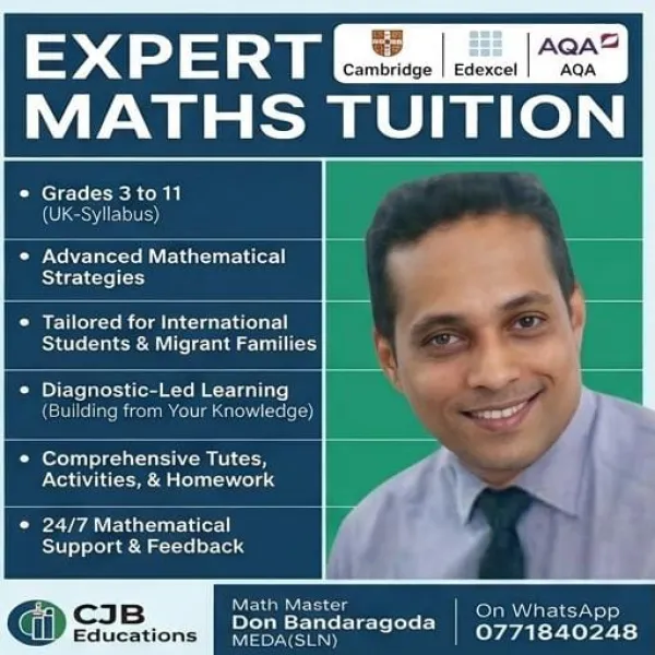 English Medium Mathematics For Cambridge / Edexcel / AQA