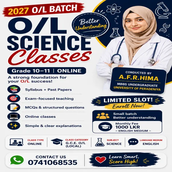 Grade 10 Online science classes | Eng medium