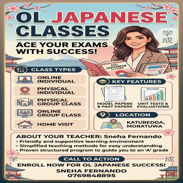 Ol japanese language class