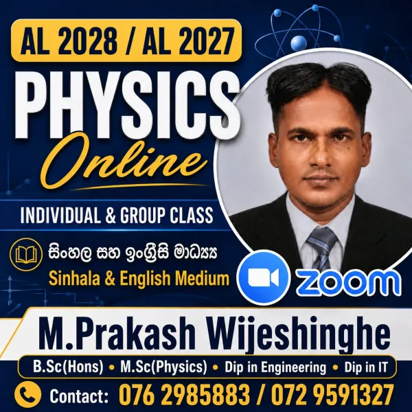 A L physics tuition classes.