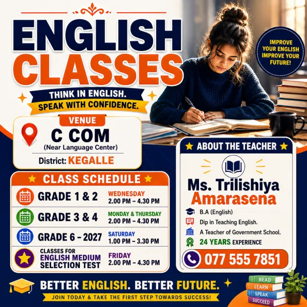 English Class (Individual & Group)