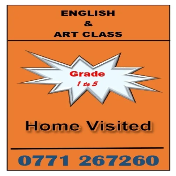 Art & English Class for School Students