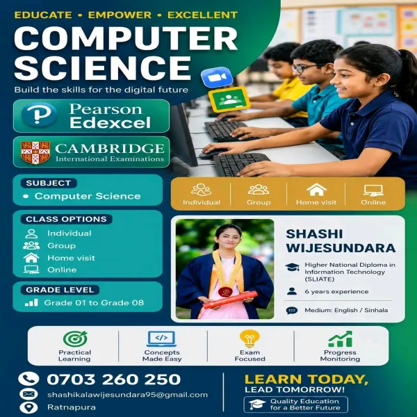 Pearson Edexcel & Cambridge Computer Science Classes