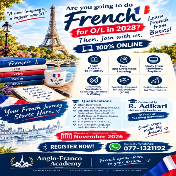 French for O/L (2028)