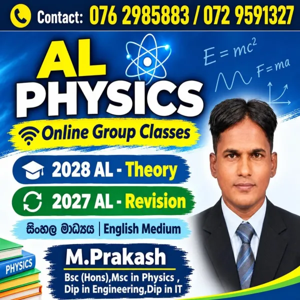 A L physics tuition classes.