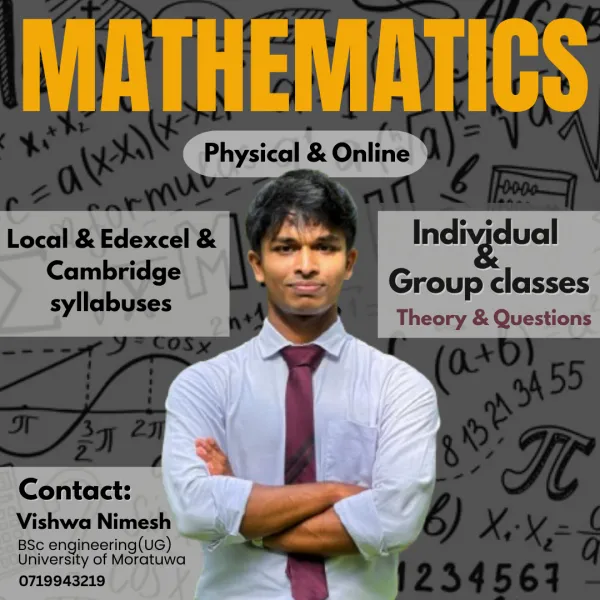 Advanced Level Mathematics – Local,  Edexcel & Cambridge