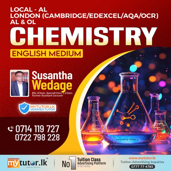 Chemistry - AL/OL (Edexcel/Cambridge/Local)