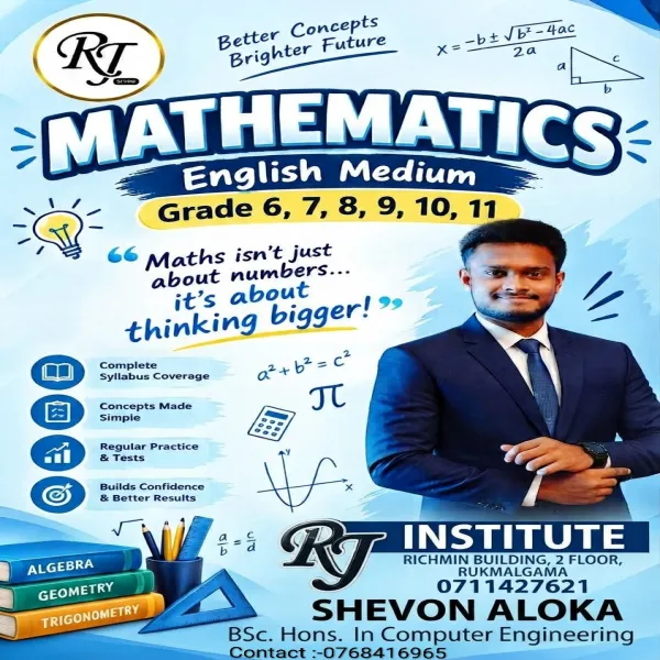 Mathematics English medium