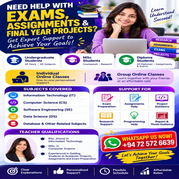 Need Help With Your IT / Computer Science Studies?