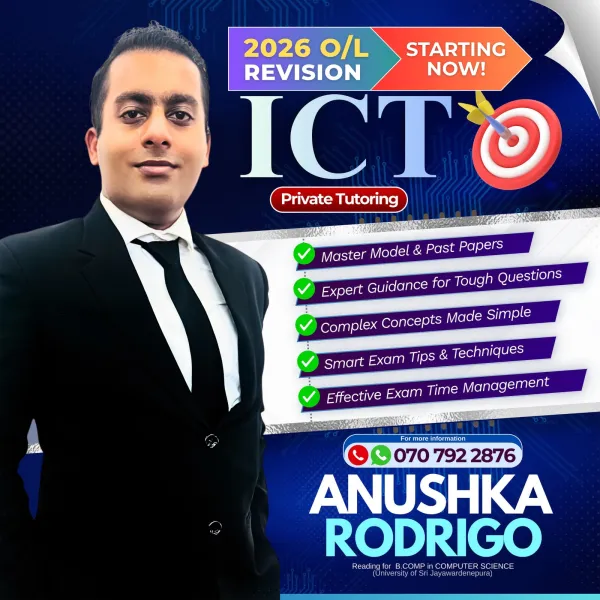 2026 O/L ICT Revision Classes