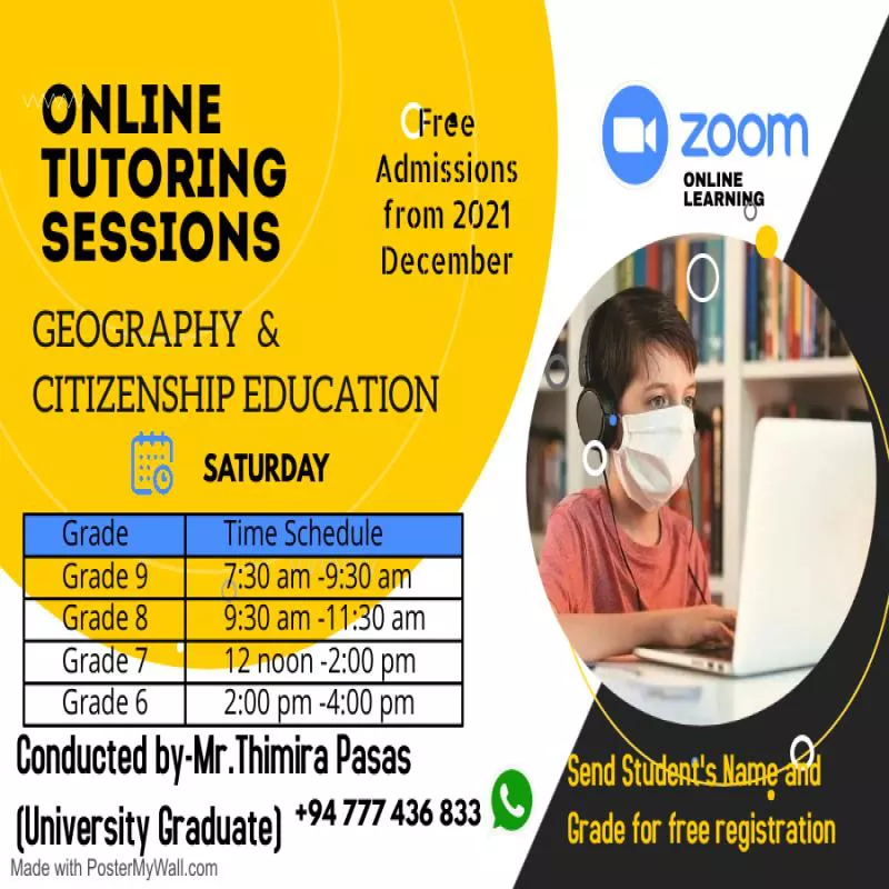 Geography And Civics Online Class-Grade 6-9