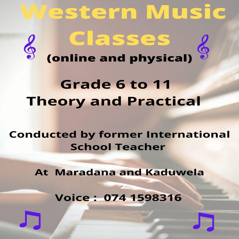 Western music classes