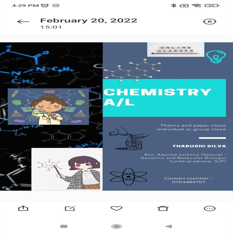 Advanced Level Chemistry