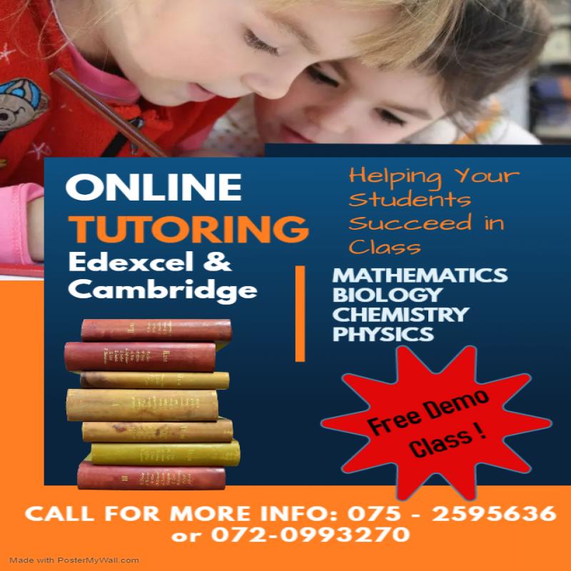 Edexcel & Cambridge Online Classes