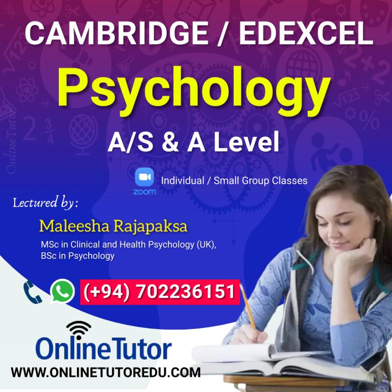 Psychology - Cambridge & Edexcel A Levels