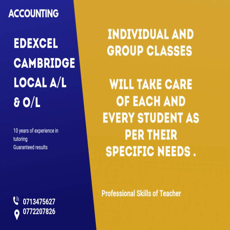 Accounting EDEXCEL/CAMBRIDGE A/L and O/L commerce