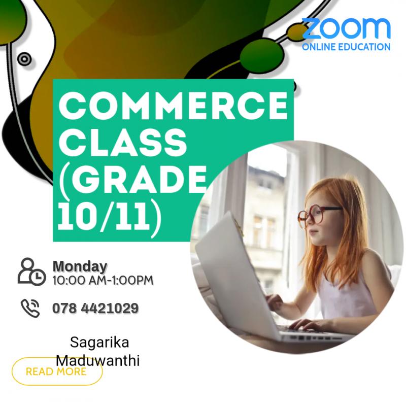 Commerce Class Grade 10/11