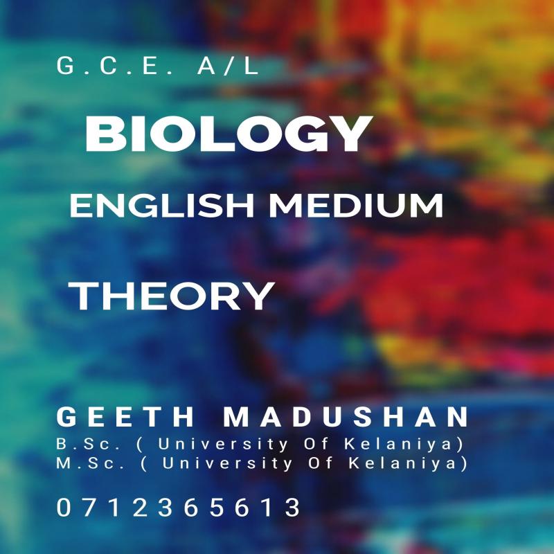 Biology English medium