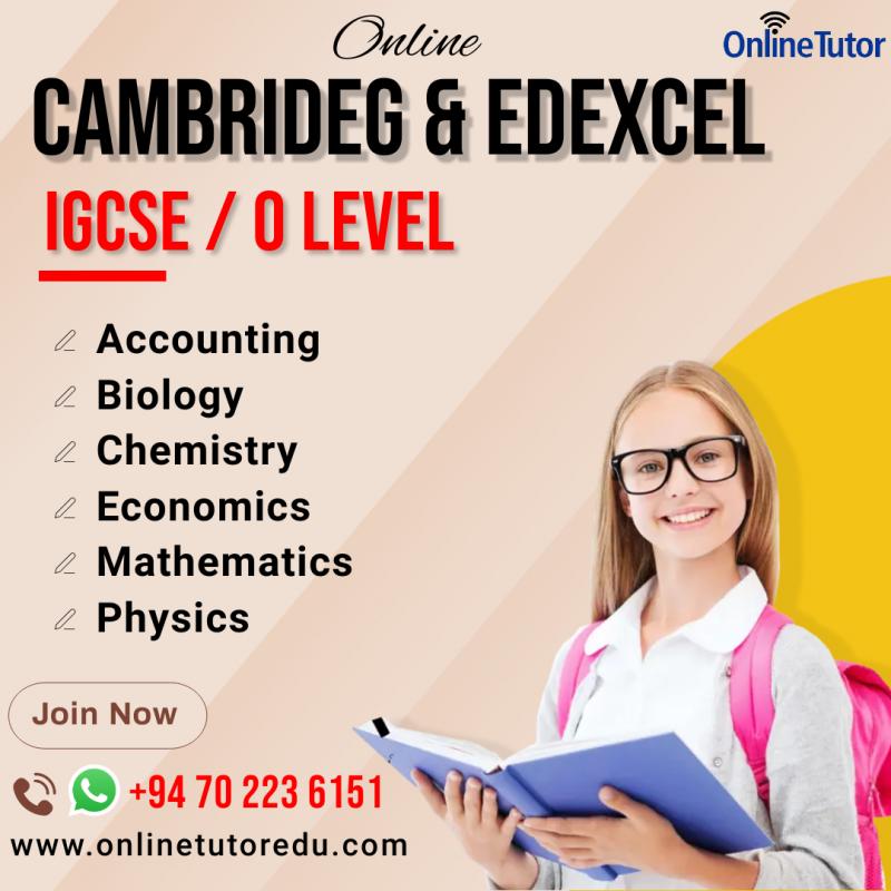 Cambridge O Level & Edexcel IGCSE Classes