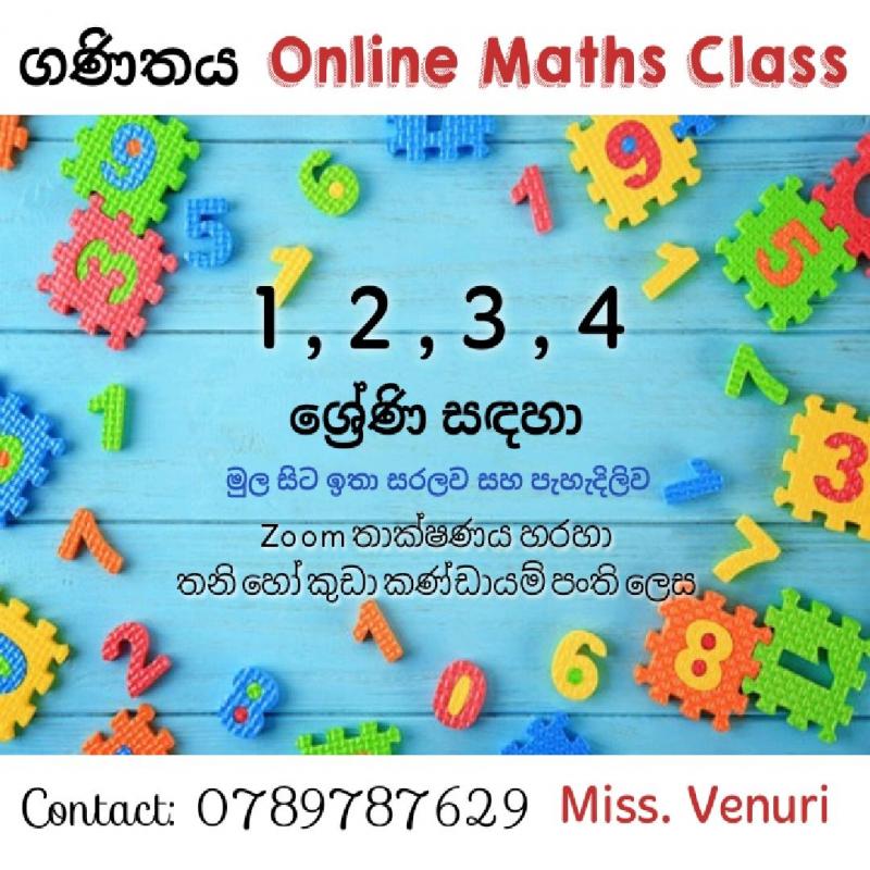 Online Mathematics Class for Children