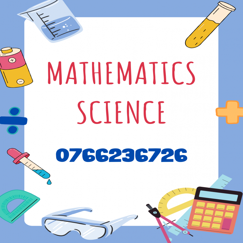 Mathematics & Science Classes From Grade 3 To 9 ENV/ERA ENGLISH MEDIUM