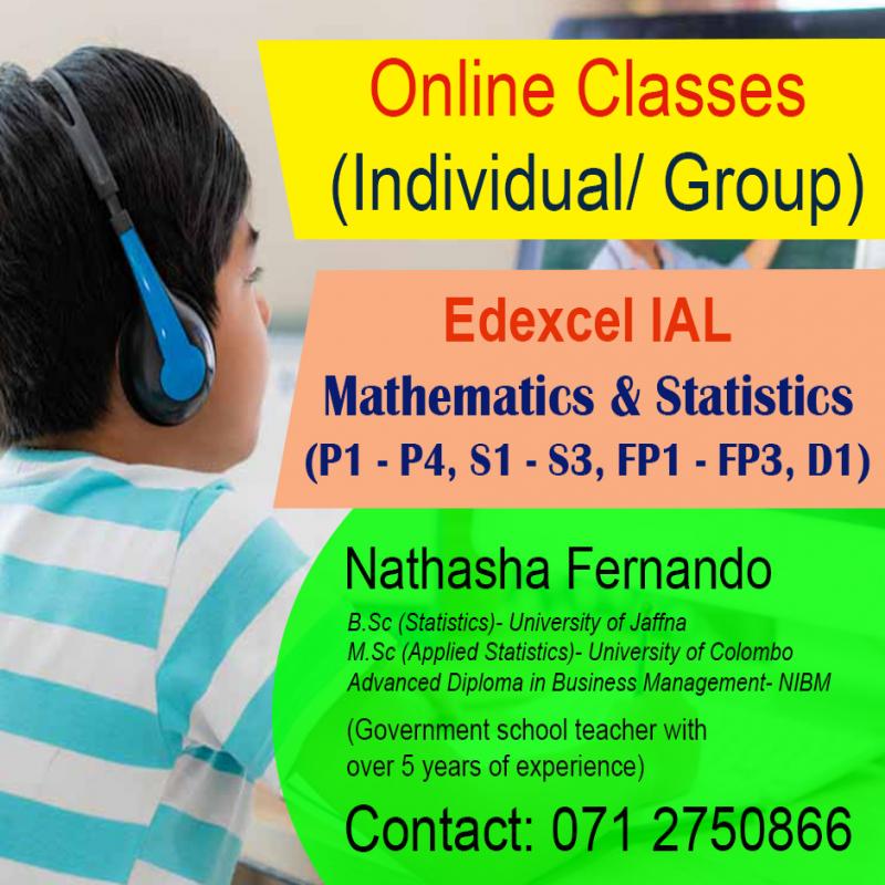 Edexcel AS & AL ( Mathematics and Statistics))