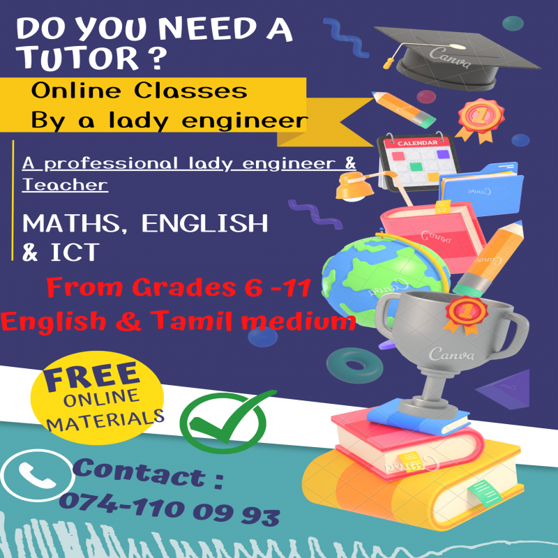 A Lady Engineer | English (Grade 6-11) | Reasonable Fee