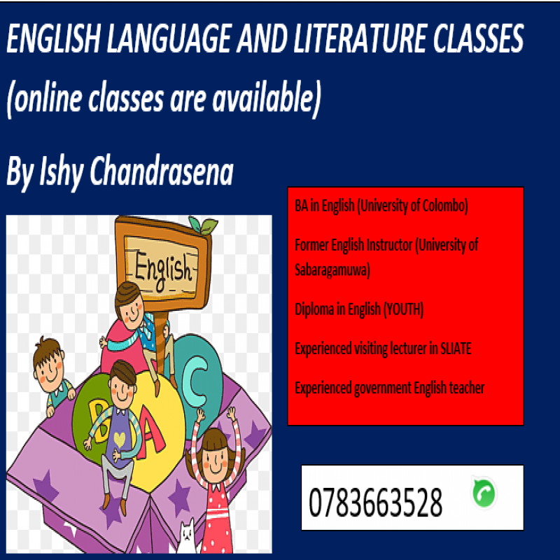 ENGLISH LANGUAGE AND LITERATURE